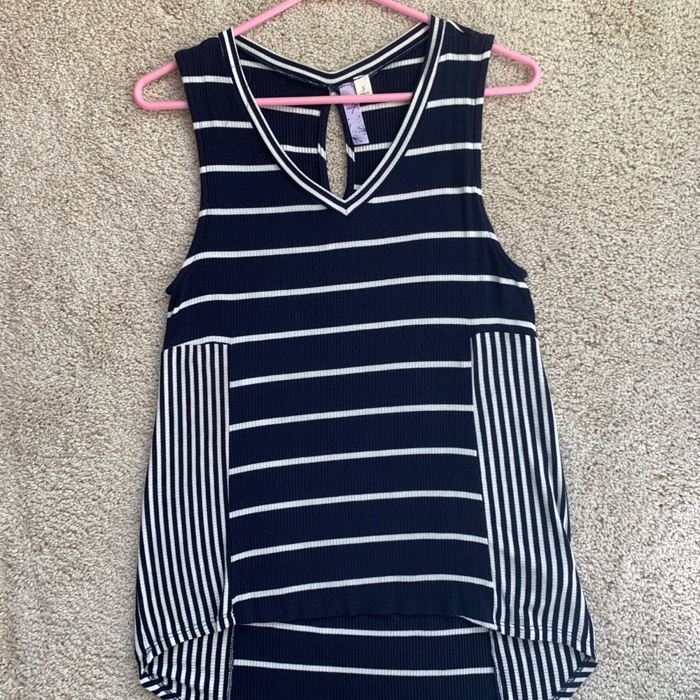 Francescas Striped Tank